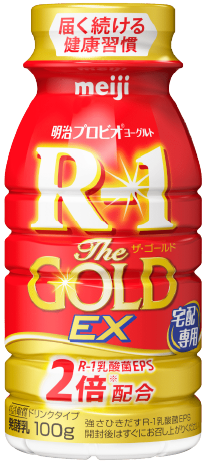 「明治 プロビオヨーグルトR-1 The GOLD」の画像